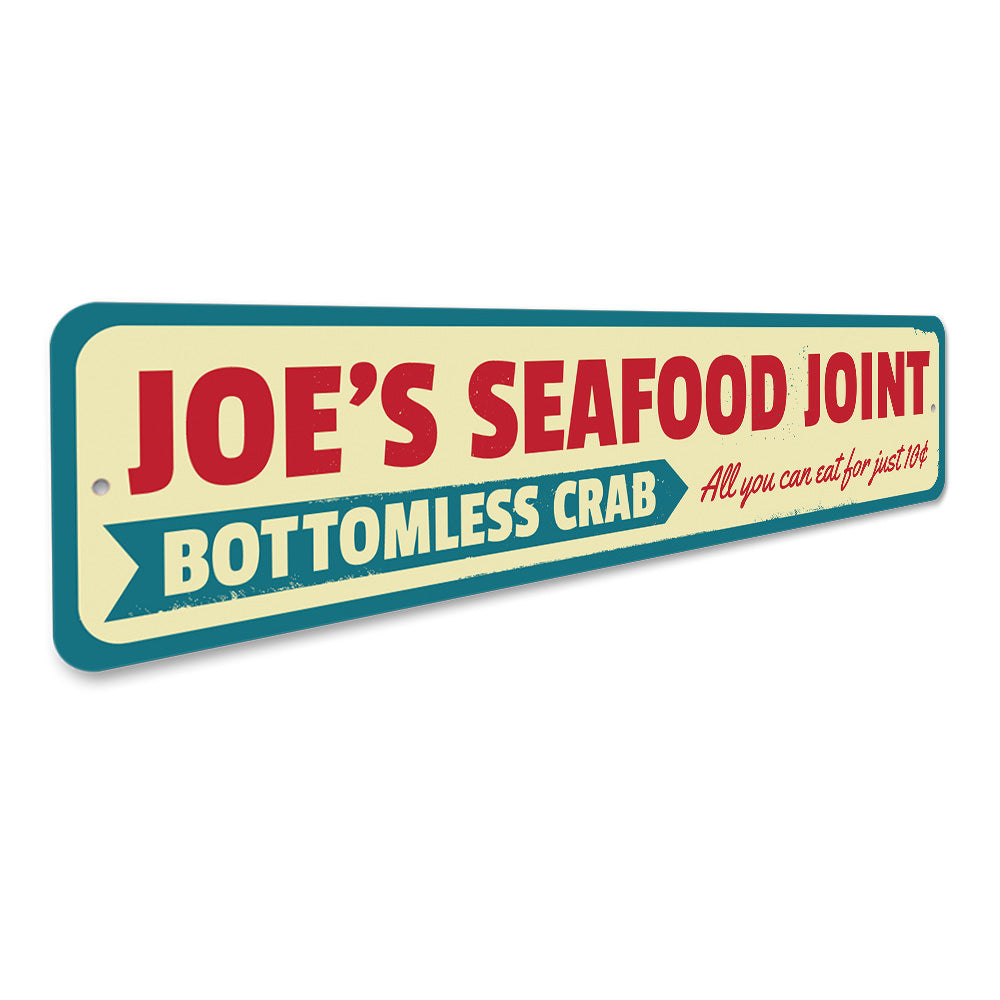 Seafood Joint Sign Aluminum Sign