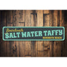 Saltwater Taffy Sign Aluminum Sign