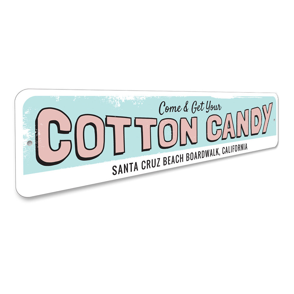 Cotton Candy Sign Aluminum Sign