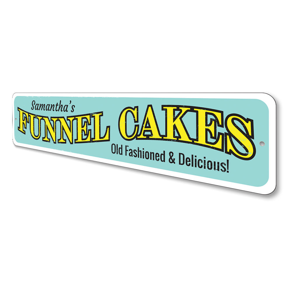 Funnel Cakes Sign Aluminum Sign