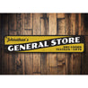 General Store Dry Goods Sign Aluminum Sign