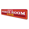 Poker Room & Pub Sign Aluminum Sign