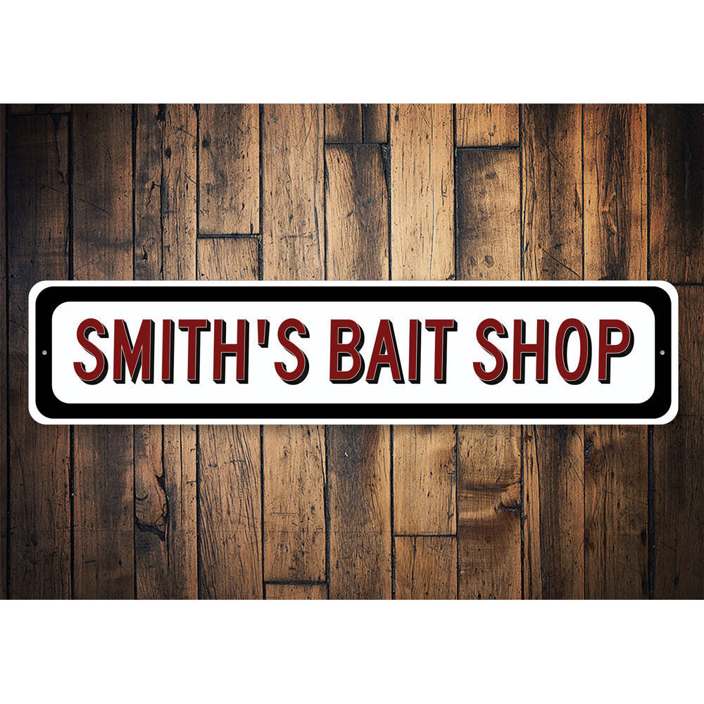 Bait Shop Sign Aluminum Sign