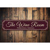 The Wine Room Sign Aluminum Sign