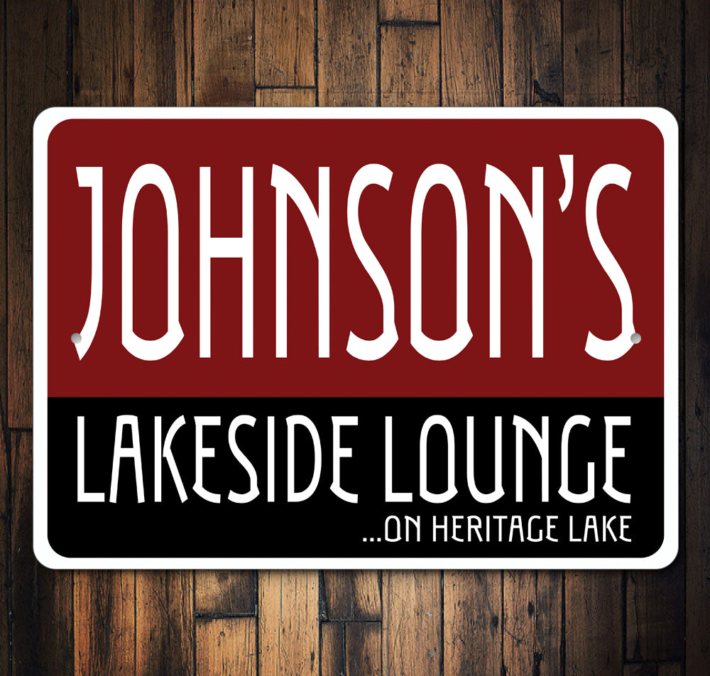 Lakeside Lounge Sign