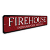 Firehouse Sign Aluminum Sign