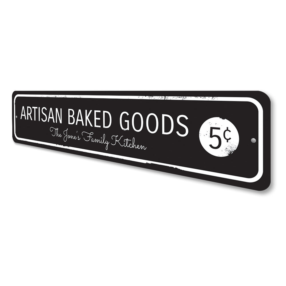 Artisan Baked Goods Sign Aluminum Sign