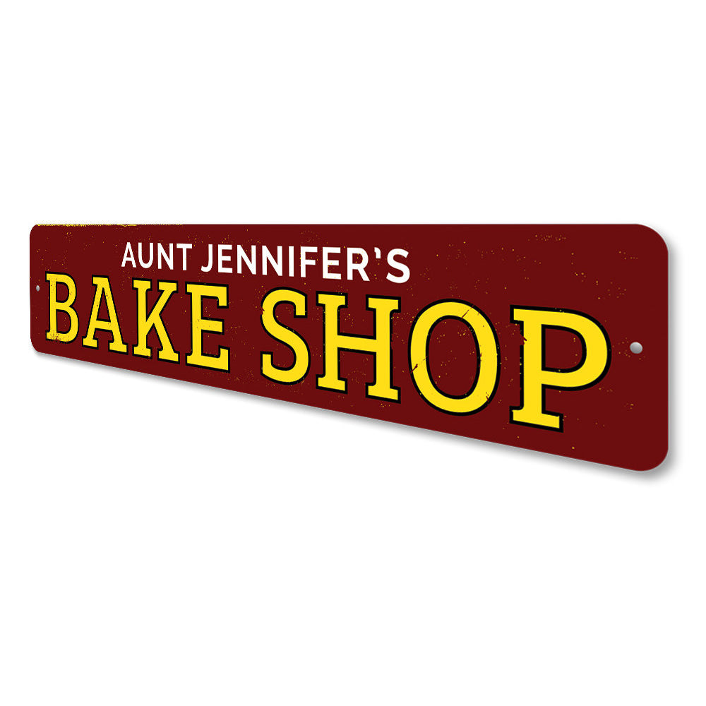 Bake Shop Sign Aluminum Sign