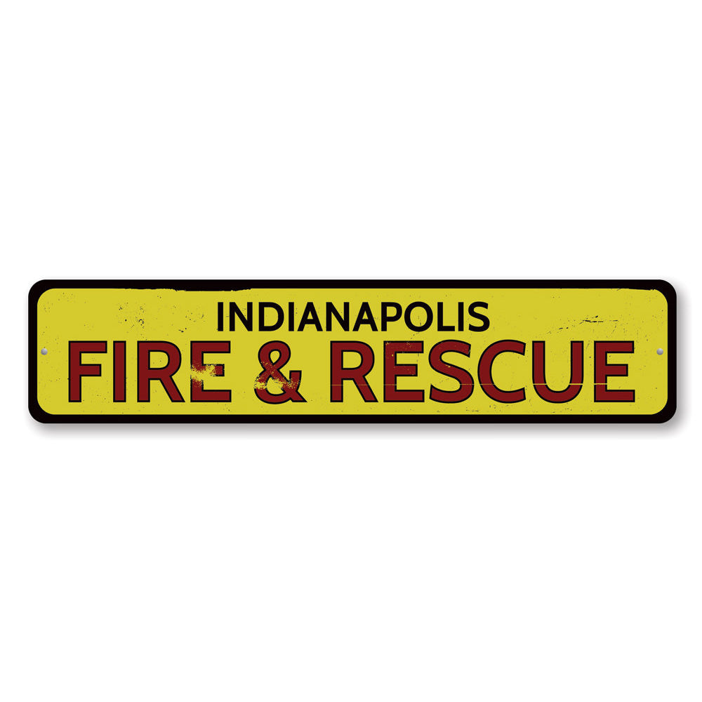 City Fire & Rescue Sign – Lizton Sign Shop