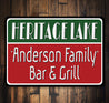 Lakeside Bar and Grill Sign