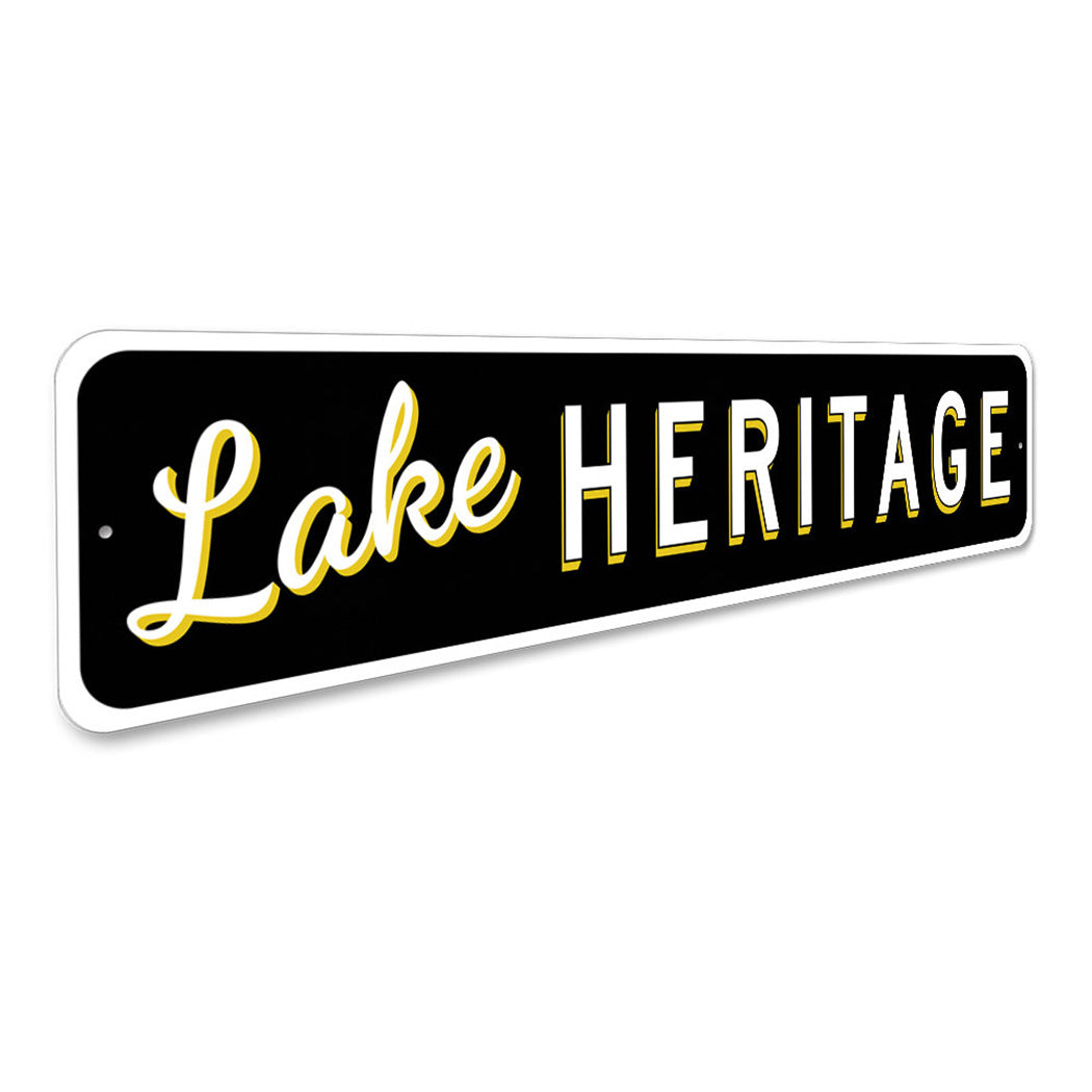 Custom Lake Novelty Sign