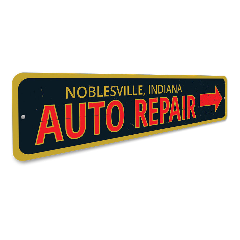 Garage Auto Repair Sign Aluminum Sign