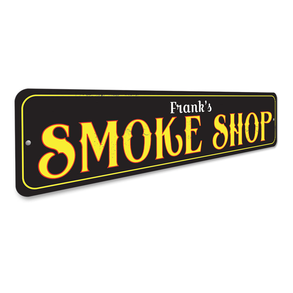Smoke Shop Sign Aluminum Sign
