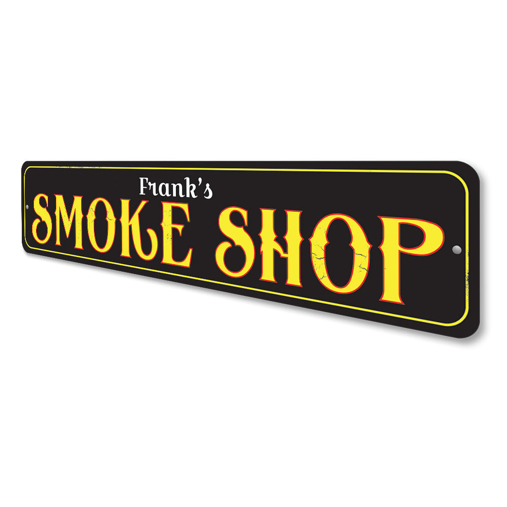 Smoke Shop Sign Aluminum Sign