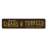 Cigars & Tobacco Sign Aluminum Sign