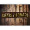 Cigars & Tobacco Sign Aluminum Sign