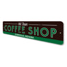 Old Town Coffee Shop Sign Aluminum Sign