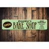 Bake Shopw Open Sign Aluminum Sign