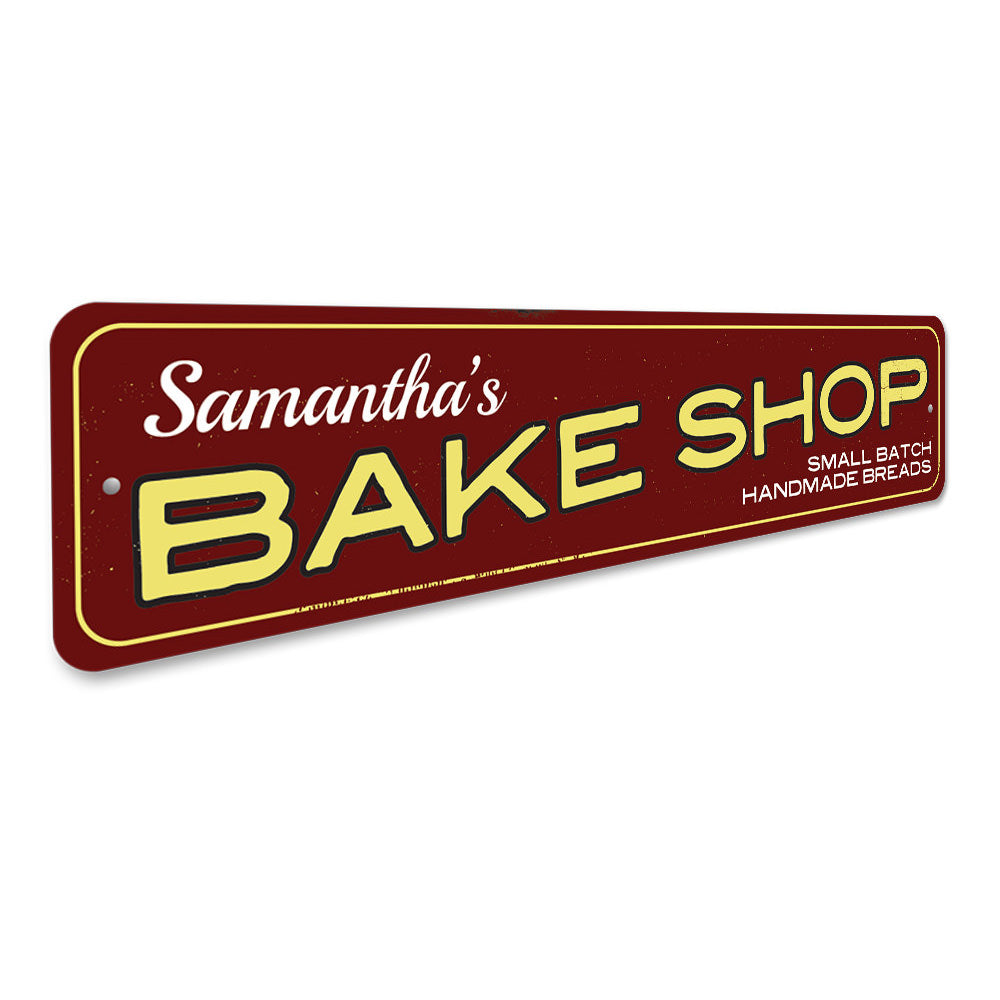 Bake Shop Name Sign Aluminum Sign