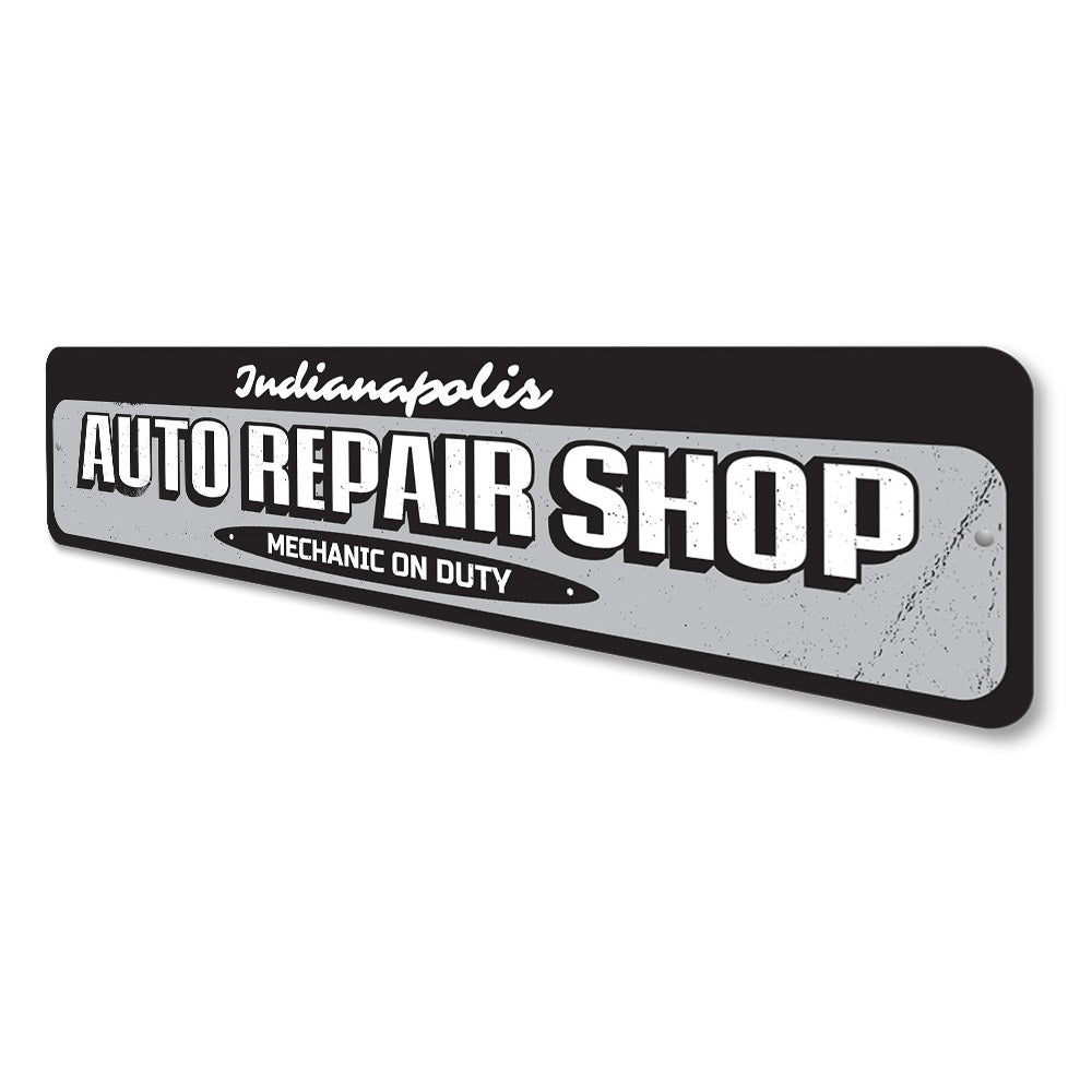 Repairt Shop Sign Auto Mechanic Shop Sign