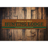 Hunting Lodge Sign Aluminum Sign