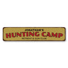 Hunting Camp Retreat Sign Aluminum Sign