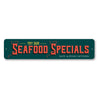 Seafood Specials Sign Aluminum Sign