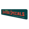 Seafood Specials Sign Aluminum Sign