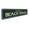 Beach Haven Sign Aluminum Sign