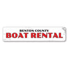 Coastal Boat Rental Sign Aluminum Sign
