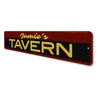 Tavern Name Sign Aluminum Sign