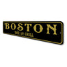 Custom Boston Bar And Grill Sign