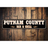 Custom County Bar And Grill Sign