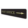 Post Office Sign Aluminum Sign