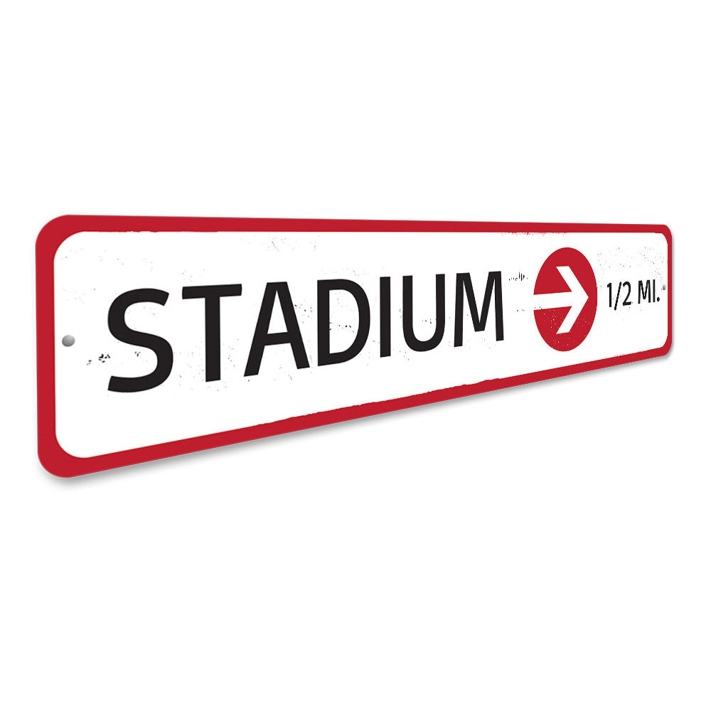 Stadium Sign Aluminum Sign