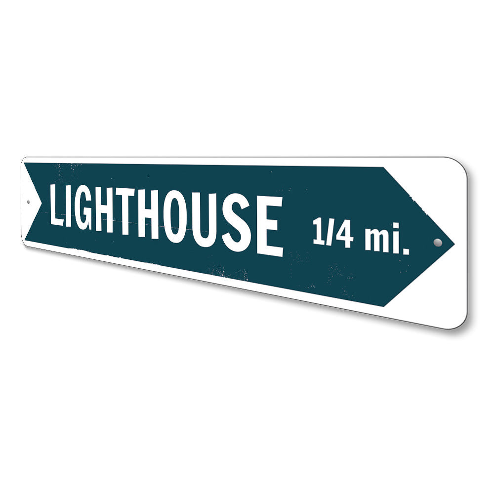 Lighthouse Sign Aluminum Sign