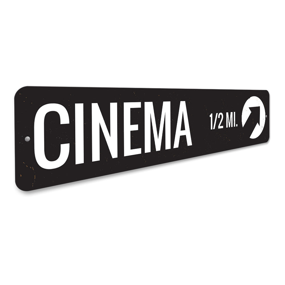 Cinema Sign Aluminum Sign