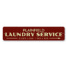 Laundry Service Arrow Sign Aluminum Sign