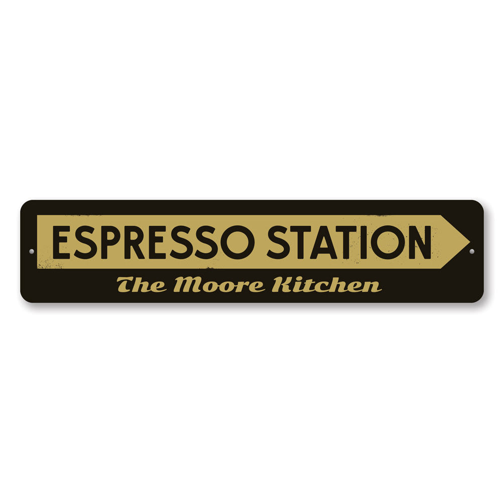 Espresso Station Sign – Lizton Sign Shop
