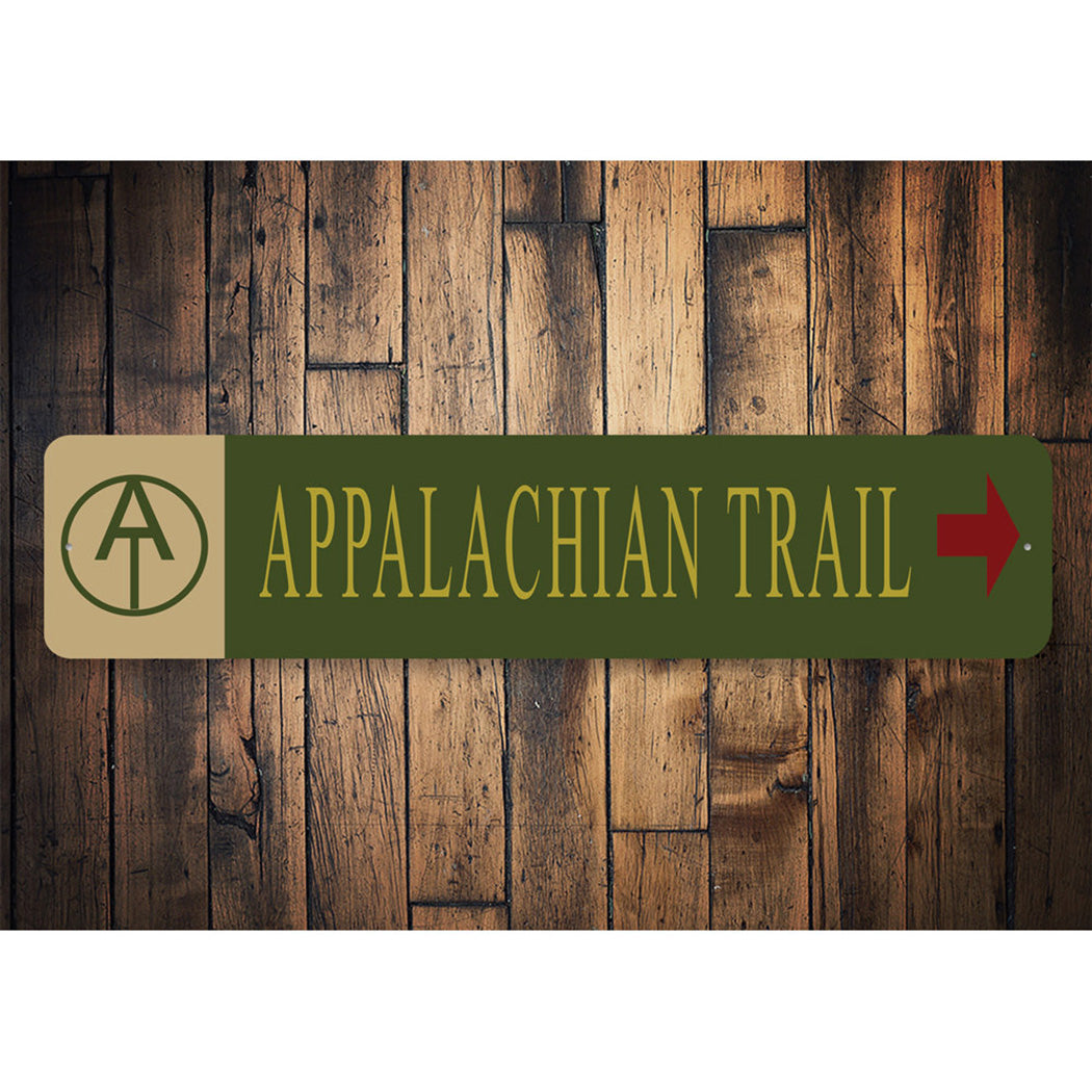 Appalachian Trail Arrow Sign