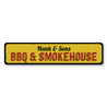 BBQ & Smokehouse Sign Aluminum Sign