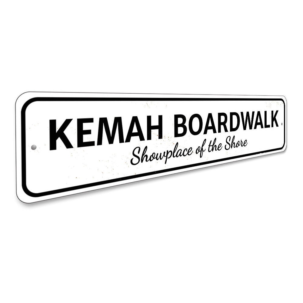 Boardwalk Showplace Sign Aluminum Sign