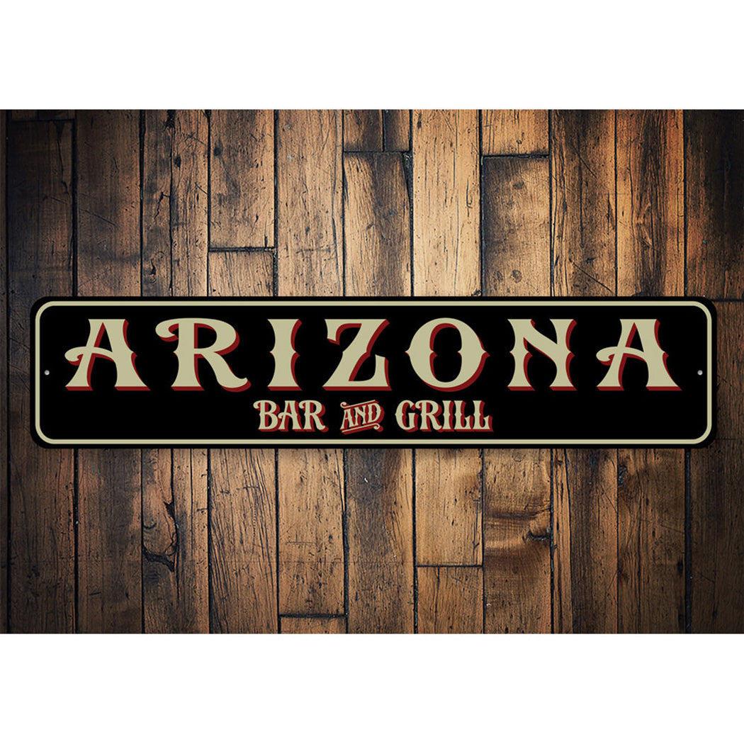 Arizona Bar And Grill Sign