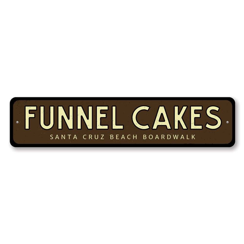 Funnel Cakes Boardwalk Sign Aluminum Sign