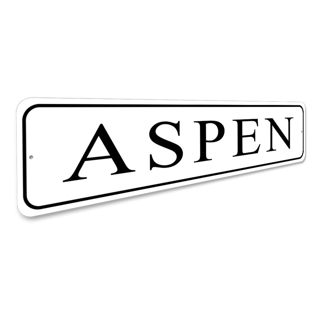 Aspen Ski Sign