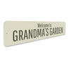 Grandmas Garden Sign Aluminum Sign