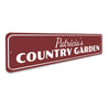 Country Garden Sign Aluminum Sign