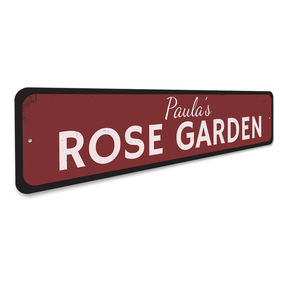 Rose Garden Sign – Lizton Sign Shop