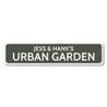 Urban Garden Sign Aluminum Sign