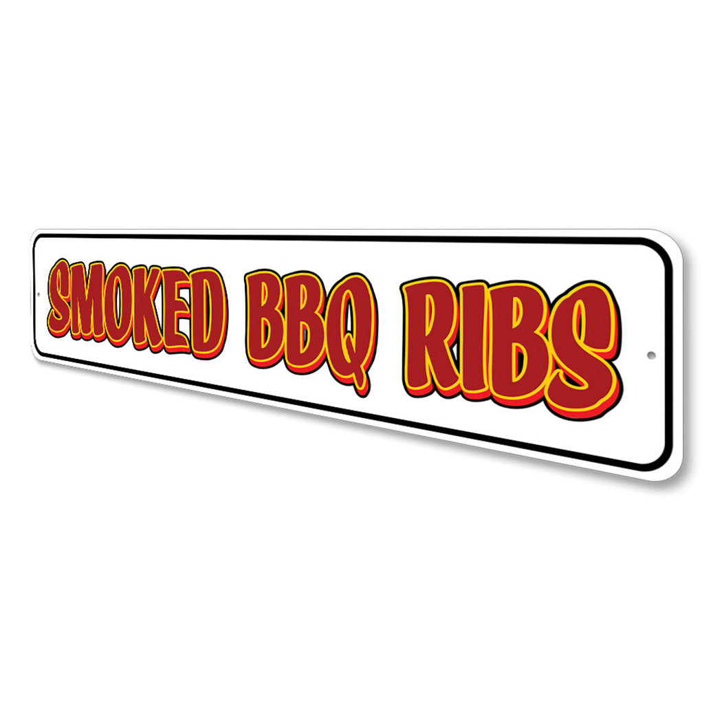Smoked Bbq Ribs Sign – Lizton Sign Shop
